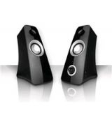 Crono CS-2001 - reproduktory 2.0, 6W, USB, čierne