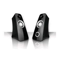 Crono CS-2001 - reproduktory 2.0, 6W, USB, čierne