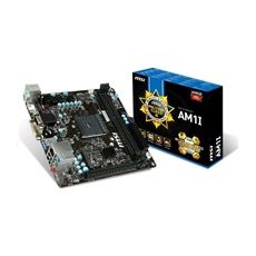 MSI MB Sc AM1, AM1I, AMD APU (Kabini), 2xDDR3, GbLAN, ITX