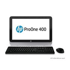 HP 400PO AiO Intel® Core™ i5-4570T 3.6 GHz, 19,5" HD+, 8GB, 180GB SSD, DVDRW, WiFi, KLV+MYS, Win8.1Pro64 downgrade