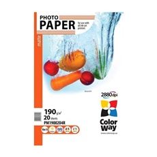 COLORWAY fotopapier/ matte 190g/m2, 10x15/ 20 kusov