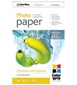 COLORWAY fotopapier/ premium semi-glossy 255g/m2, A4/ 50 kusov