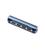 Crono USB HUB line, 4 porty, USB 2.0 ,modrý