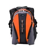 Crono Mohegan 15.6" - batoh na notebook, čierny,šedy,oranžový