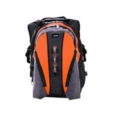 Crono Mohegan 15.6" - batoh na notebook, čierny,šedy,oranžový