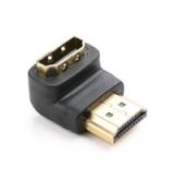 Crono redukcia HDMI samica / HDMI samec, 90 stupňov, pozlatené konektory