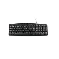 Crono CK2108 - multimediálna klávesnica, CZ / SK, USB / PS2, čierna