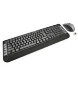 Trust Tecla Wireless Multimedia Deskset, USB adapter, čierna, CZ