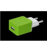 Trust Smartphone Wall Charger - zelený
