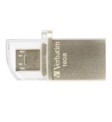 Verbatim Store,N,Go OTG Micro Drive, 3.0, 16GB, strieborný, pre archiváciu dát