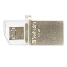 Verbatim Store,N,Go OTG Micro Drive, 3.0, 16GB, strieborný, pre archiváciu dát