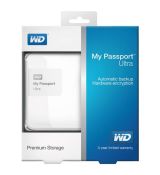 Externý pevný disk, Western Digital, 2,5", 500GB, My Passport ULTRA, USB 3.0/USB 2.0 biely