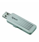 Apacer USB Flash Drive, 2.0, 16GB, AH323 16GB Flash Drive, biely